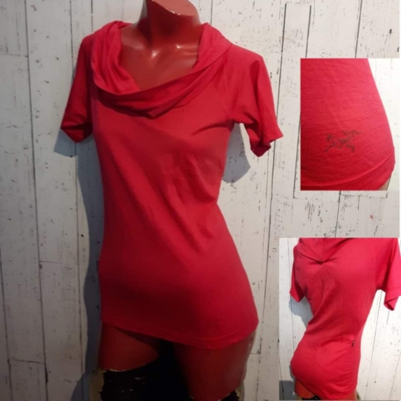 Arc'teryx Pink short sleeves top - Picture 1 of 2